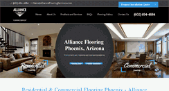 Desktop Screenshot of allianceflooringservices.com